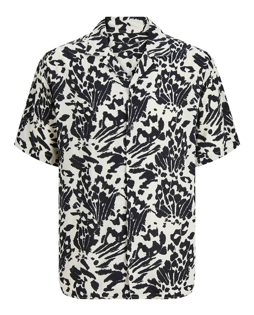 Imagen 0 de Camisa manga corta de hombre con print abstracto