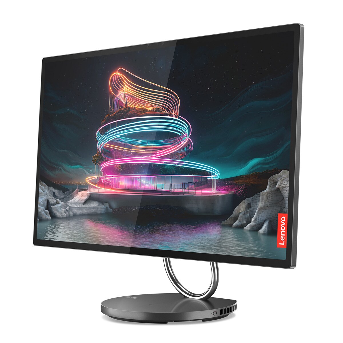 All in One Lenovo Yoga AIO 9 32IRH8, i9-13900H, 32GB, 1TB SSD, GeForce RTX 4050 6GB, 31,5", W11 Gris Tormenta-4