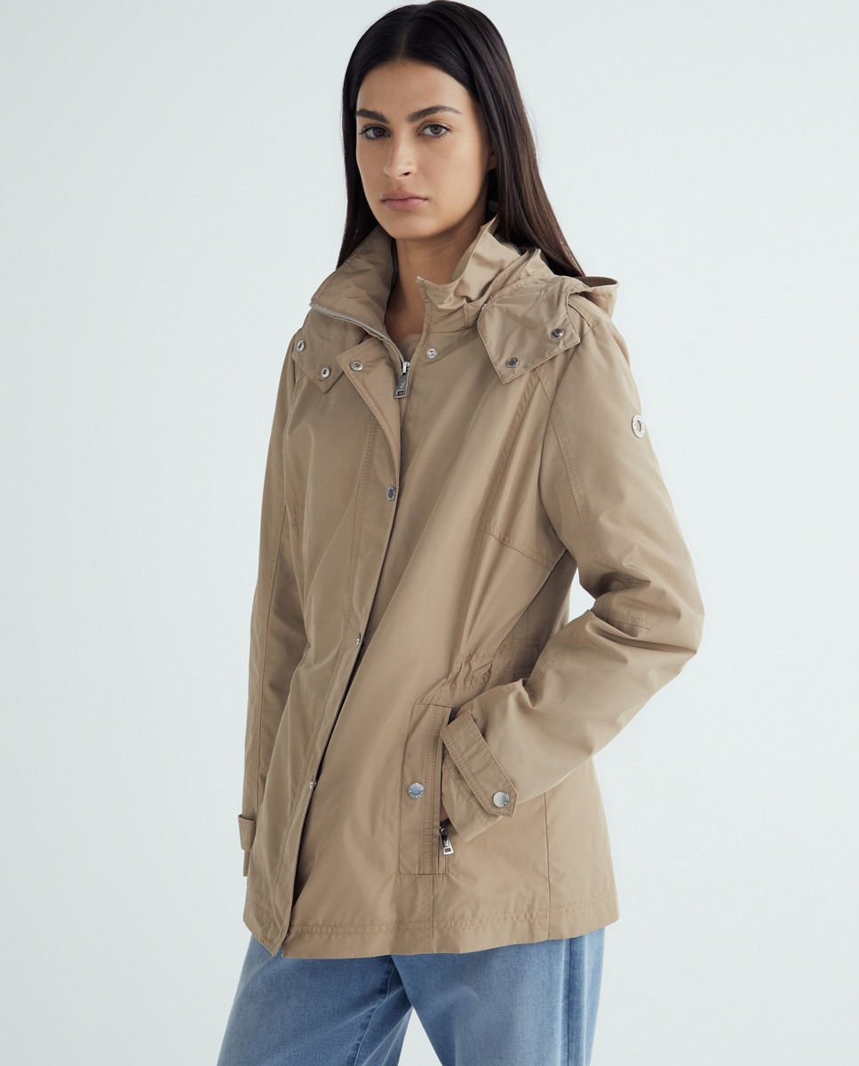 Casaco Urbano Weather Protection Camel-1