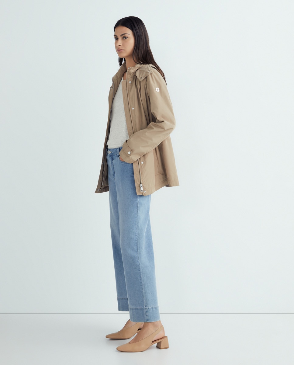 Casaco Urbano Weather Protection Camel-2