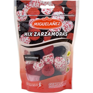 caramelos de goma mix de zarzamora bolsa 165 g - Miguelañez