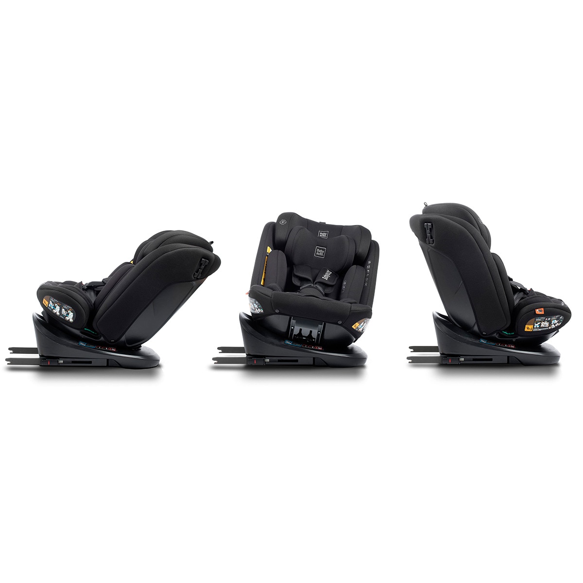 Silla de coche Sri I-Size Cario Ifix Giratoria 360º (40-150cm) Negro-14
