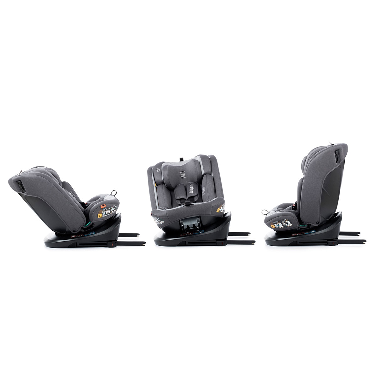 Silla de coche Sri I-Size Cario Ifix Giratoria 360º (40-150cm) Antracita-13