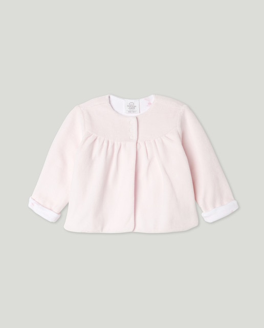 Imagen 0 de Chaqueta de pijama reversible de bebé niña