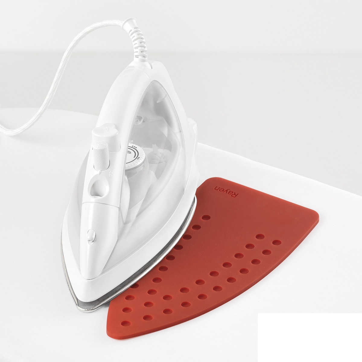 Base de Silicone para Passar a Ferro Vermelho-3