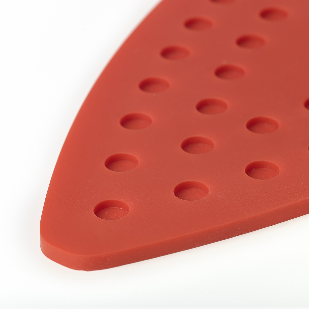 Base de Silicone para Passar a Ferro Vermelho-2