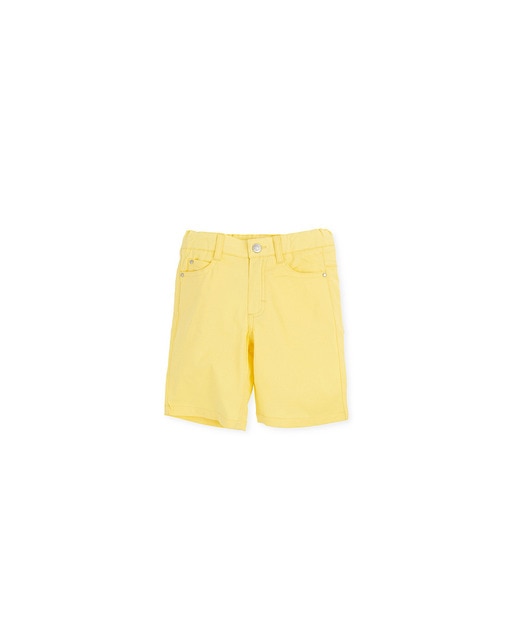 Imagen 0 de Bermuda de bebé niño en liso de sarga