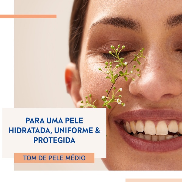 Creme Hidratante Aperfeiçoador Tom Médio BB Cream embalagem 50 ml