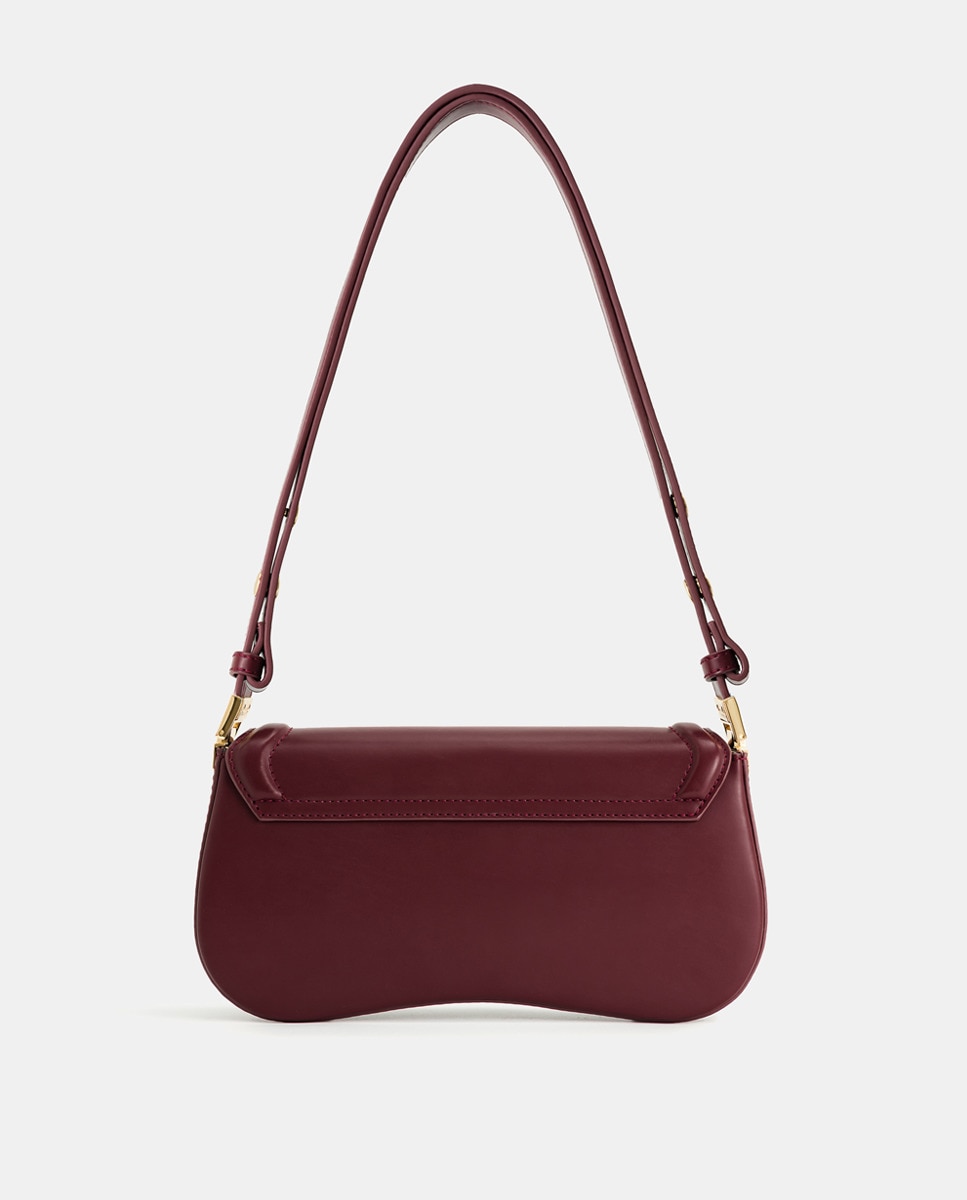 Mala de Ombro de JW PEI Modelo Joy - Bordeaux Grená-3