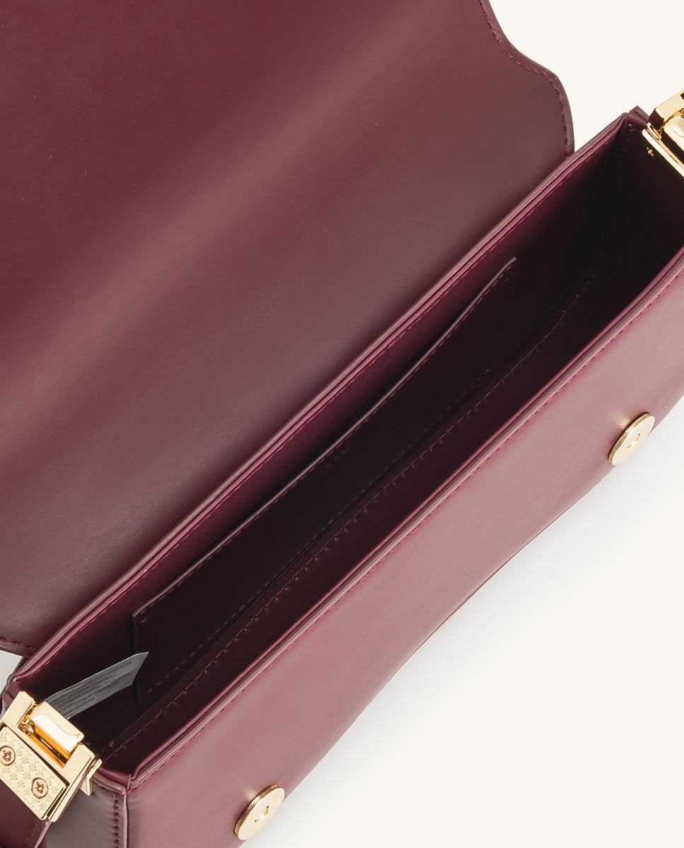 Mala de Ombro de JW PEI Modelo Joy - Bordeaux Grená-5