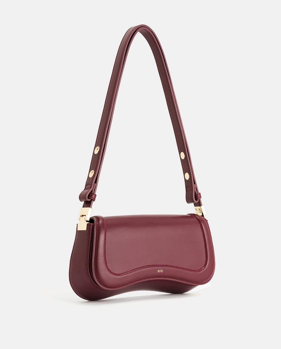 Mala de Ombro de JW PEI Modelo Joy - Bordeaux Grená-4