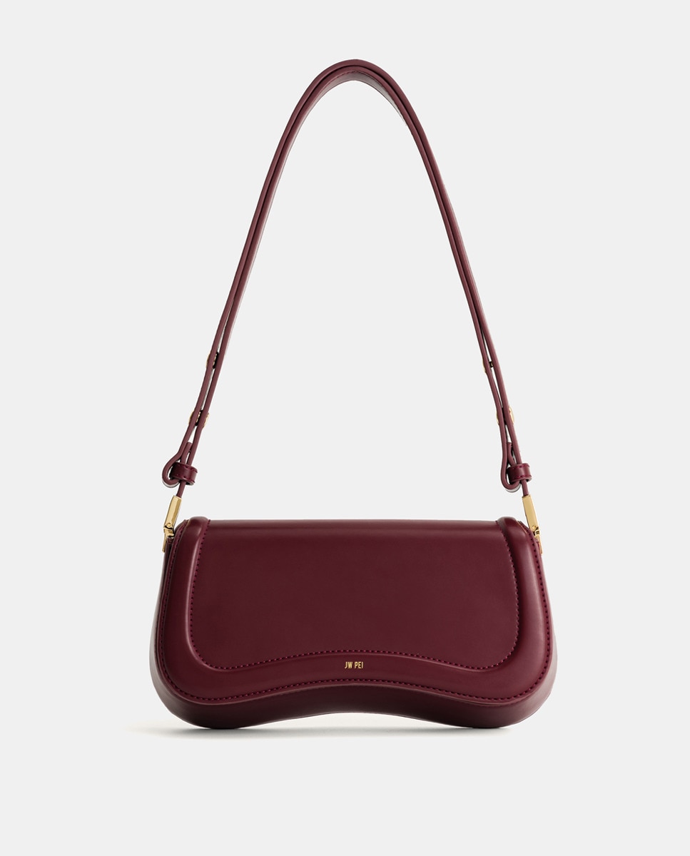 Mala de Ombro de JW PEI Modelo Joy - Bordeaux Grená-2