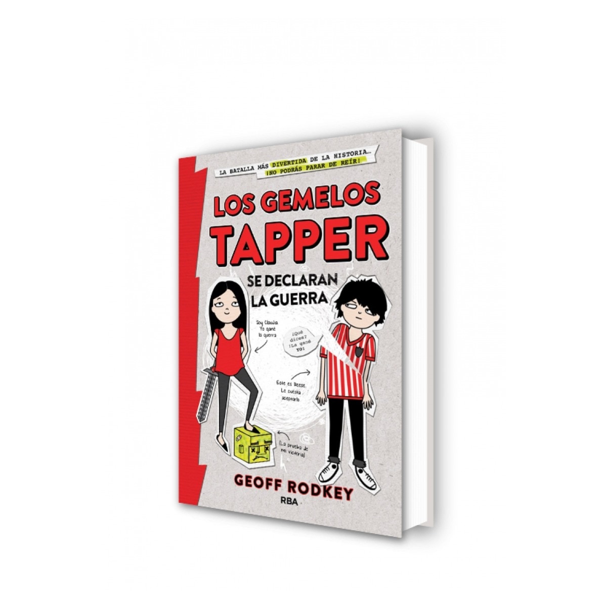 Los gemelos Tapper se declaran la guerra (Los gemelos Tapper 1) (Capa dura) 3