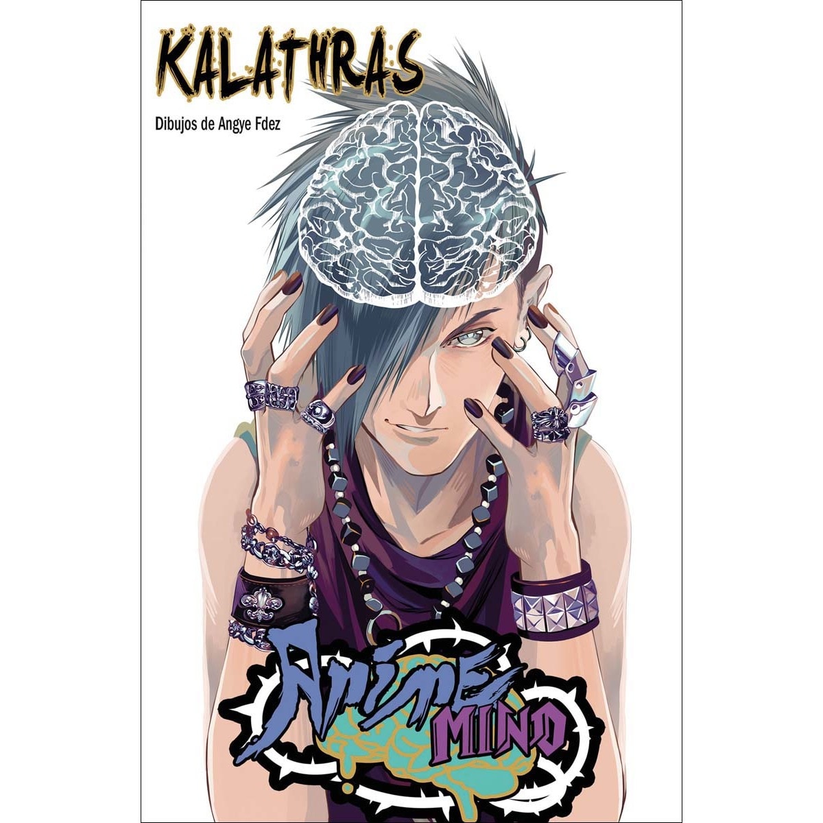 Anime mind: Dibujos de Angye Fdez (Tapa blanda con sobrecubierta) 1