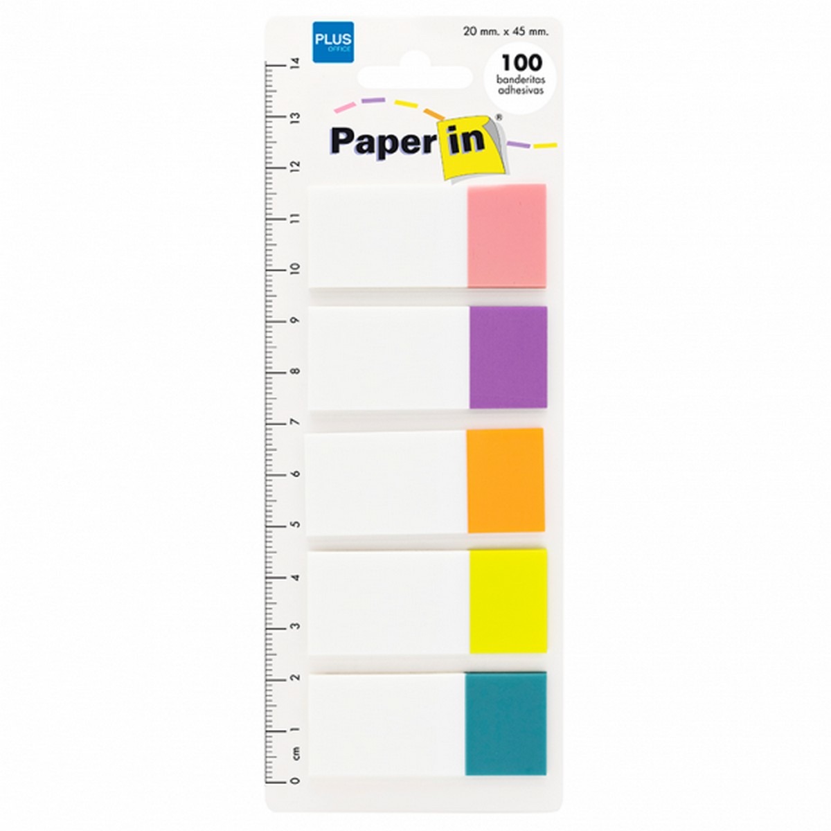 Etiquetas de Papel 20X48 5C.MOR.MOR.100U 1