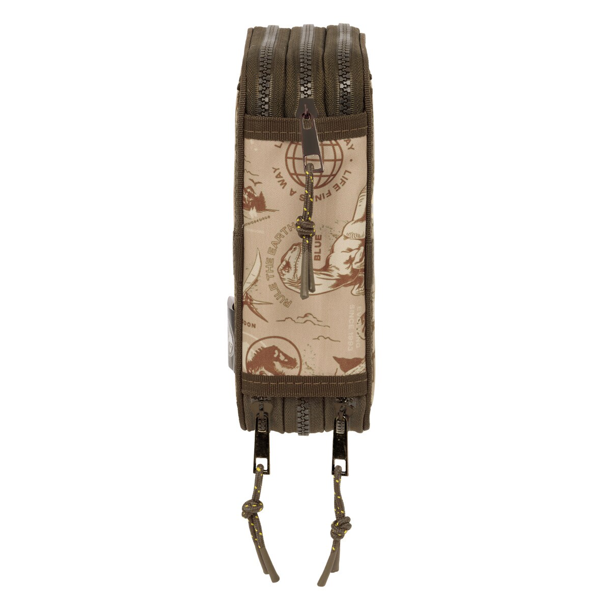 Plumier Triple 36 Peças Jurassic World Safta Areia-3