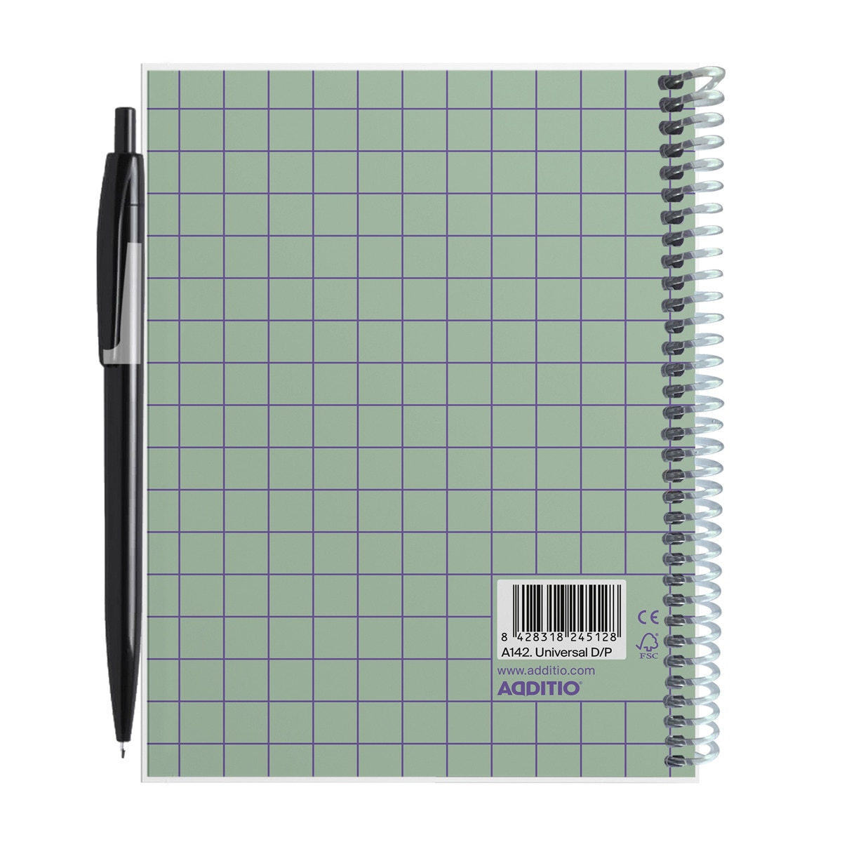 Agenda Universal 2024-2025, Vista 1 Dia por Página, 12.5x17cm - Castellano Rosa-2