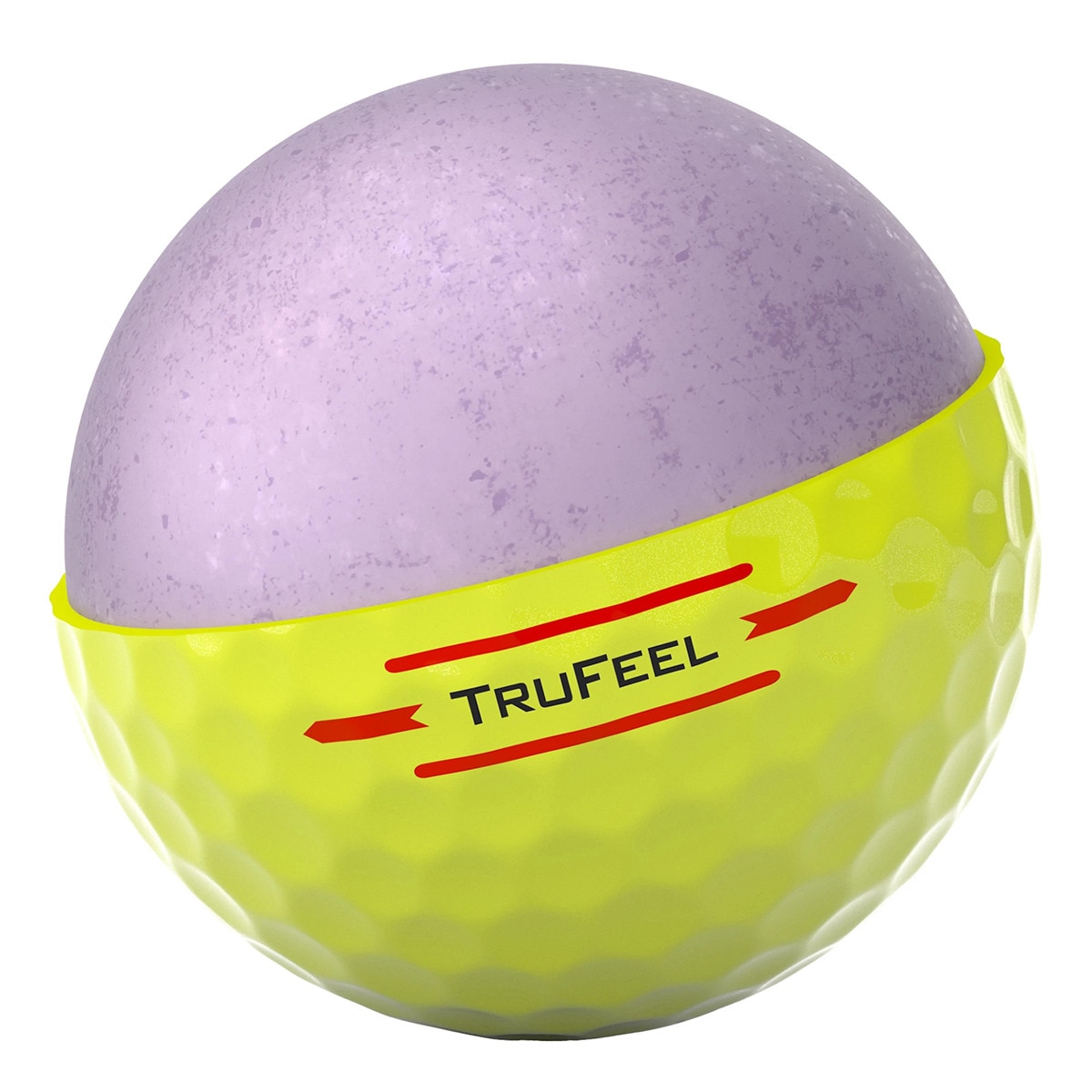 Dúzia de Bolas de Golf Trufeel 2024 Amarelo-4