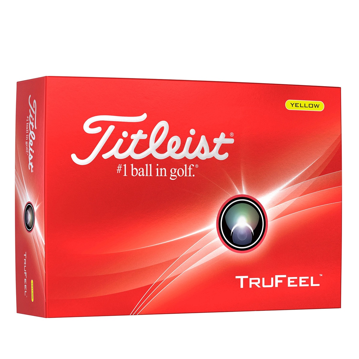 Dúzia de Bolas de Golf Trufeel 2024 Amarelo-1