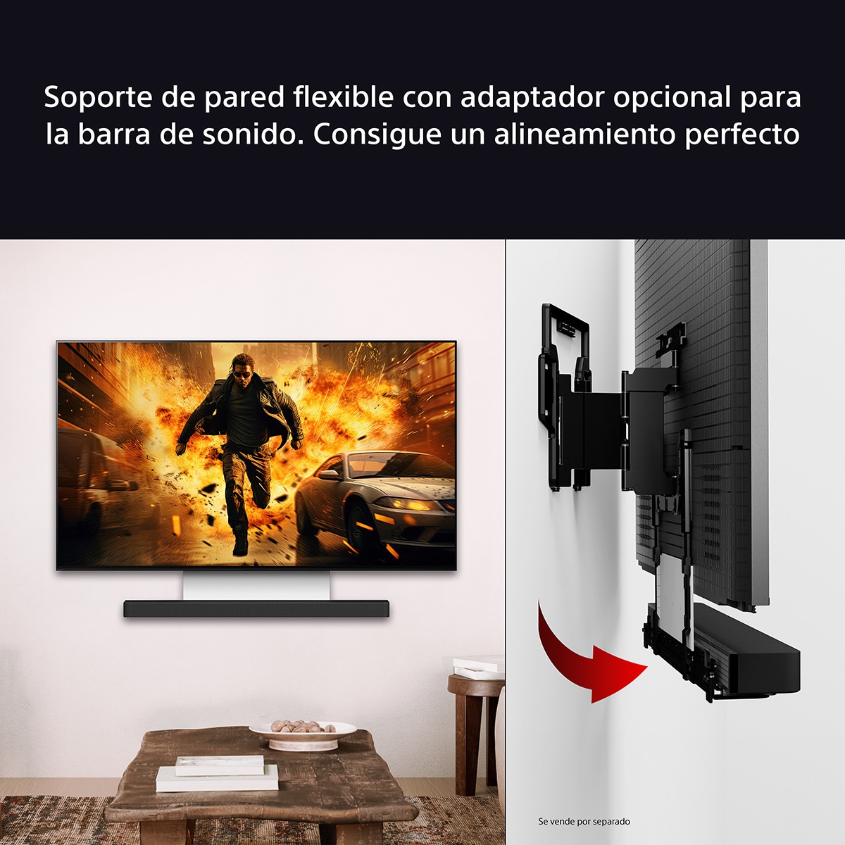 Soporte de pared para TV Sony SU-WL900 Negro-2