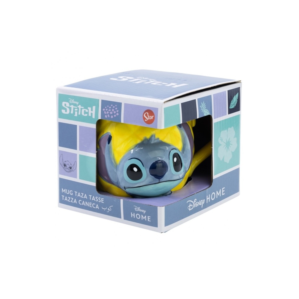 Caneca 3D Stitch Pineapple Lilo e Stitch Disney 3
