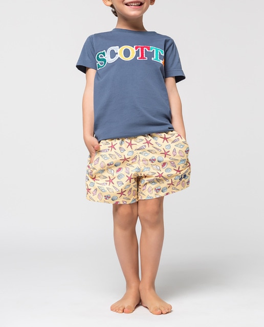 Imagen 0 de Traje de baño niño shells amarillo