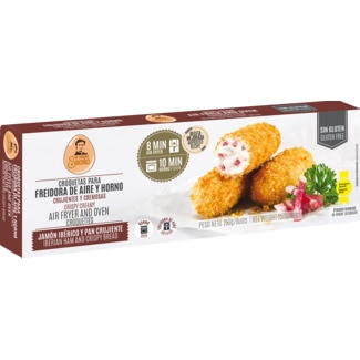 Croquetes para Forno e Airfryer de Presunto Ibérico embalagem 250 g - Cocina De Senen