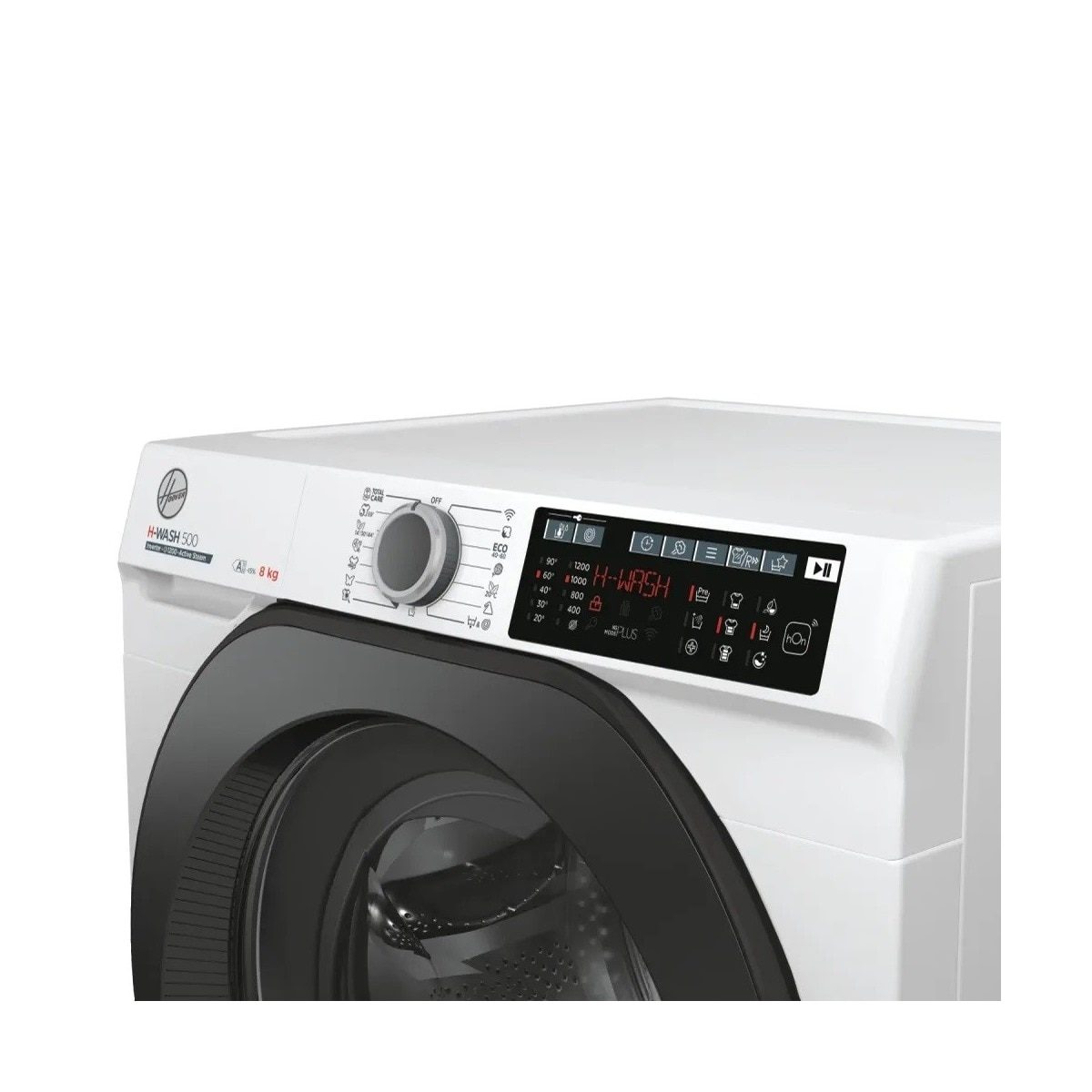 Máquina de Lavar Roupa Hoover HW28AMC7/1-S H-Wash 500 Carga Frontal de 8 Kg e 1200 rpm - Branco Branco-4