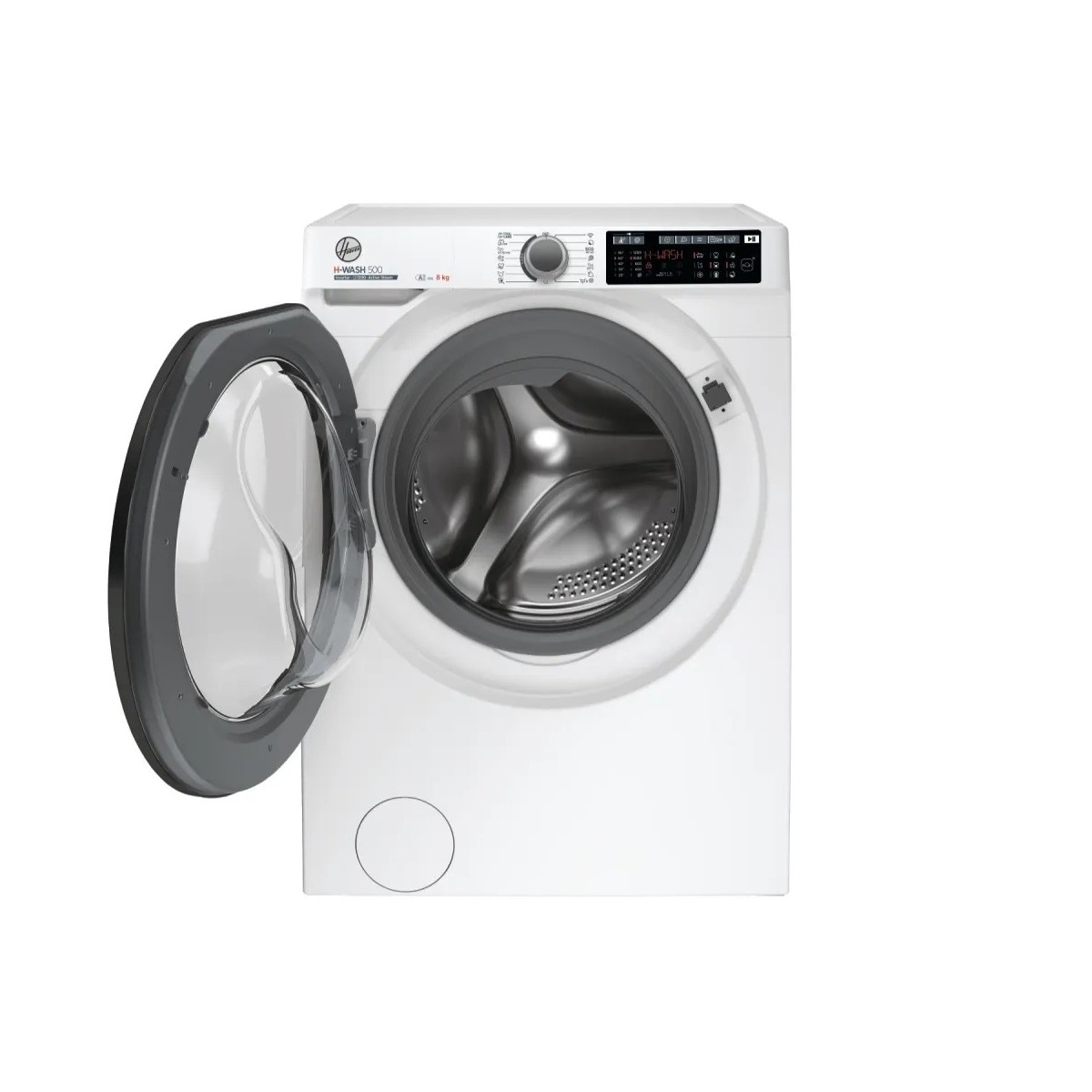 Máquina de Lavar Roupa Hoover HW28AMC7/1-S H-Wash 500 Carga Frontal de 8 Kg e 1200 rpm - Branco Branco-2