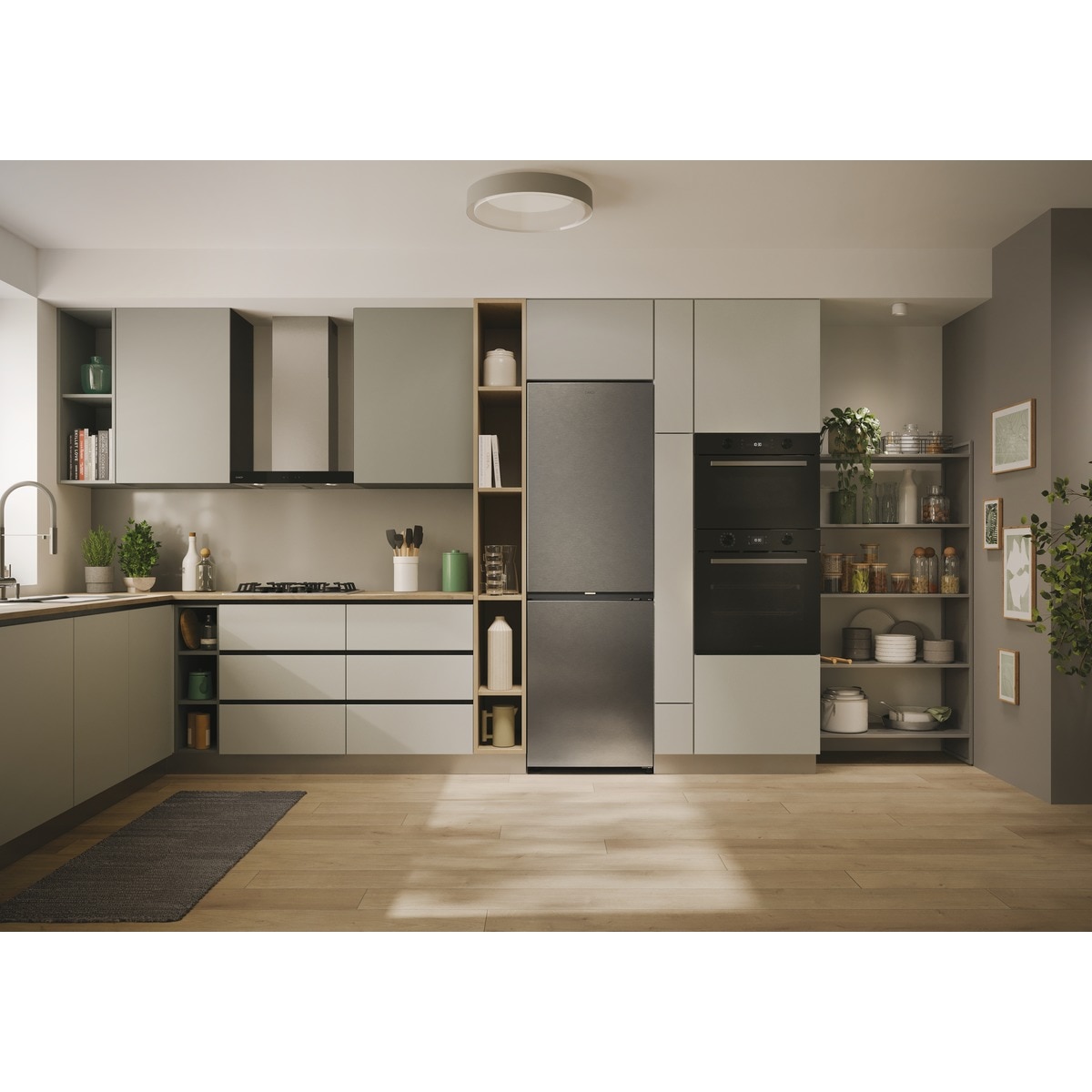 Frigorífico Combinado Candy CNCQ2T618EX No Frost, Conteúdos Smart e de 185 cm - Inox Inox-13