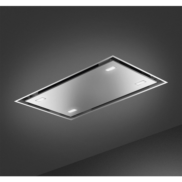 Imagem 0 de Exaustor de Teto Encastrável Smeg Universal KSCB94X de 4 Velocidades e de 90 cm - Aço Inox