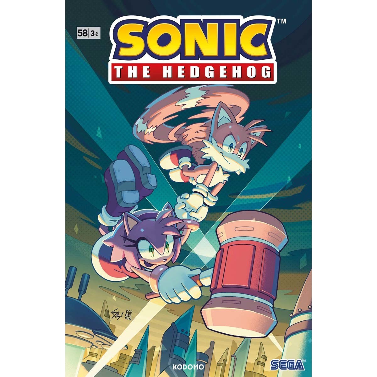 Sonic: The Hedhegog núm. 58 (Capa mole) 1