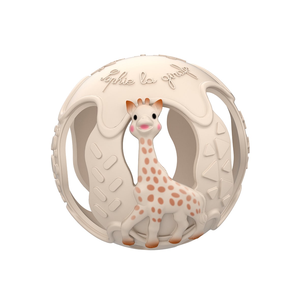 Bola de Dentição Sensory 100% Hévea Natural-1