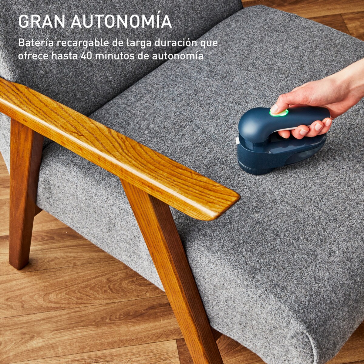 Quitapelusas Rowenta JA7002D1 recarbable Azul-9