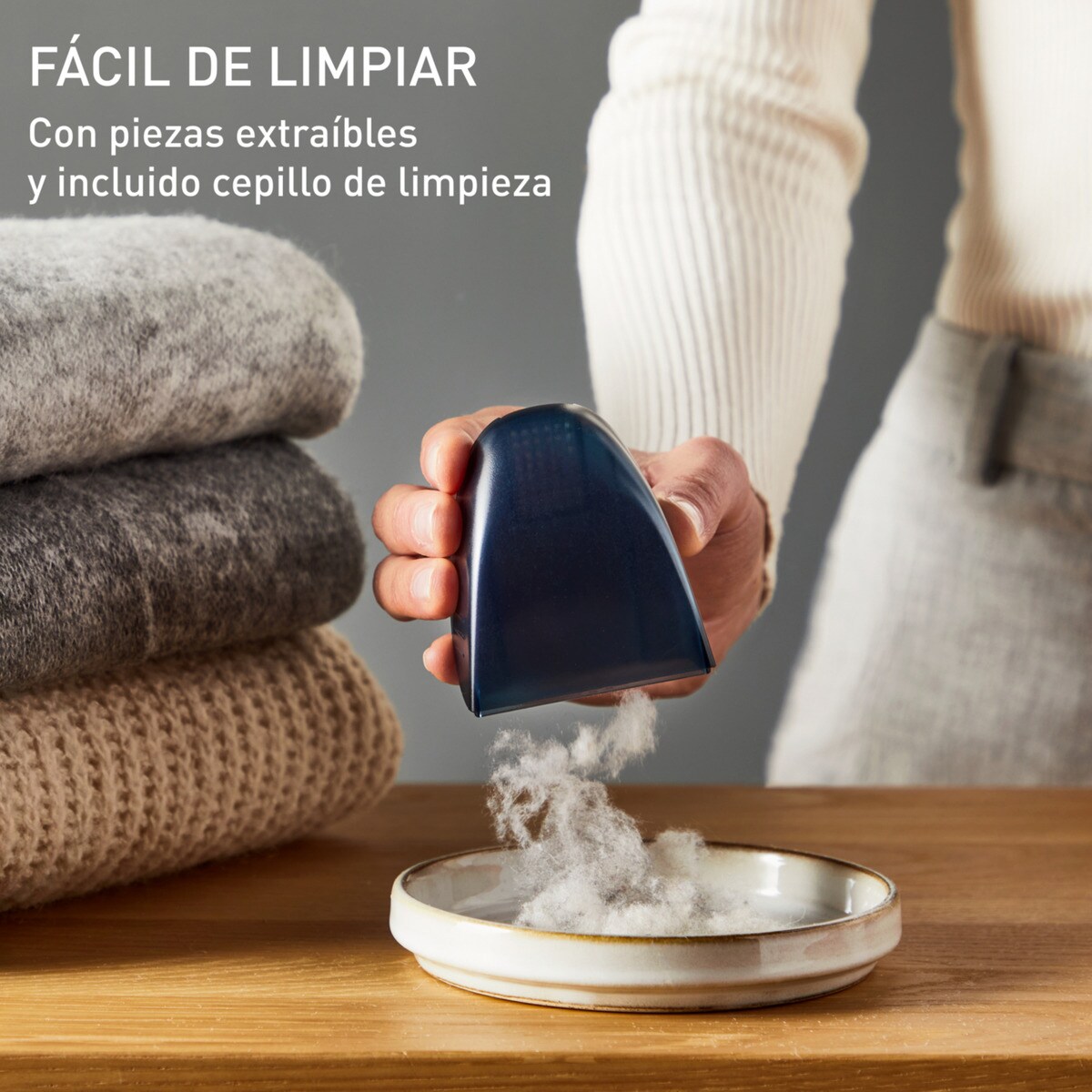 Quitapelusas Rowenta JA7002D1 recarbable Azul-7