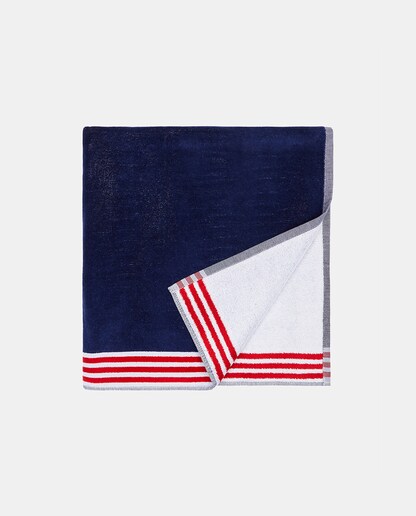 Imagen 0 de Toalla Oversize Diseño Abstracto azul