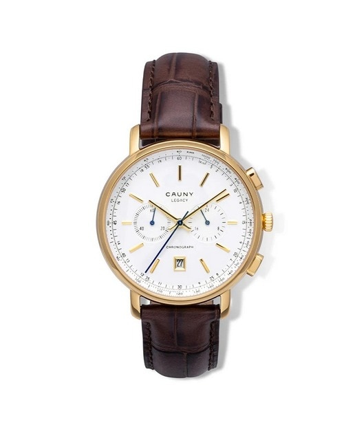 Imagem 0 de Relógio Legacy, 41, Crono, Mst Br.&Dou., Cx Dou., Br Pele Cast.