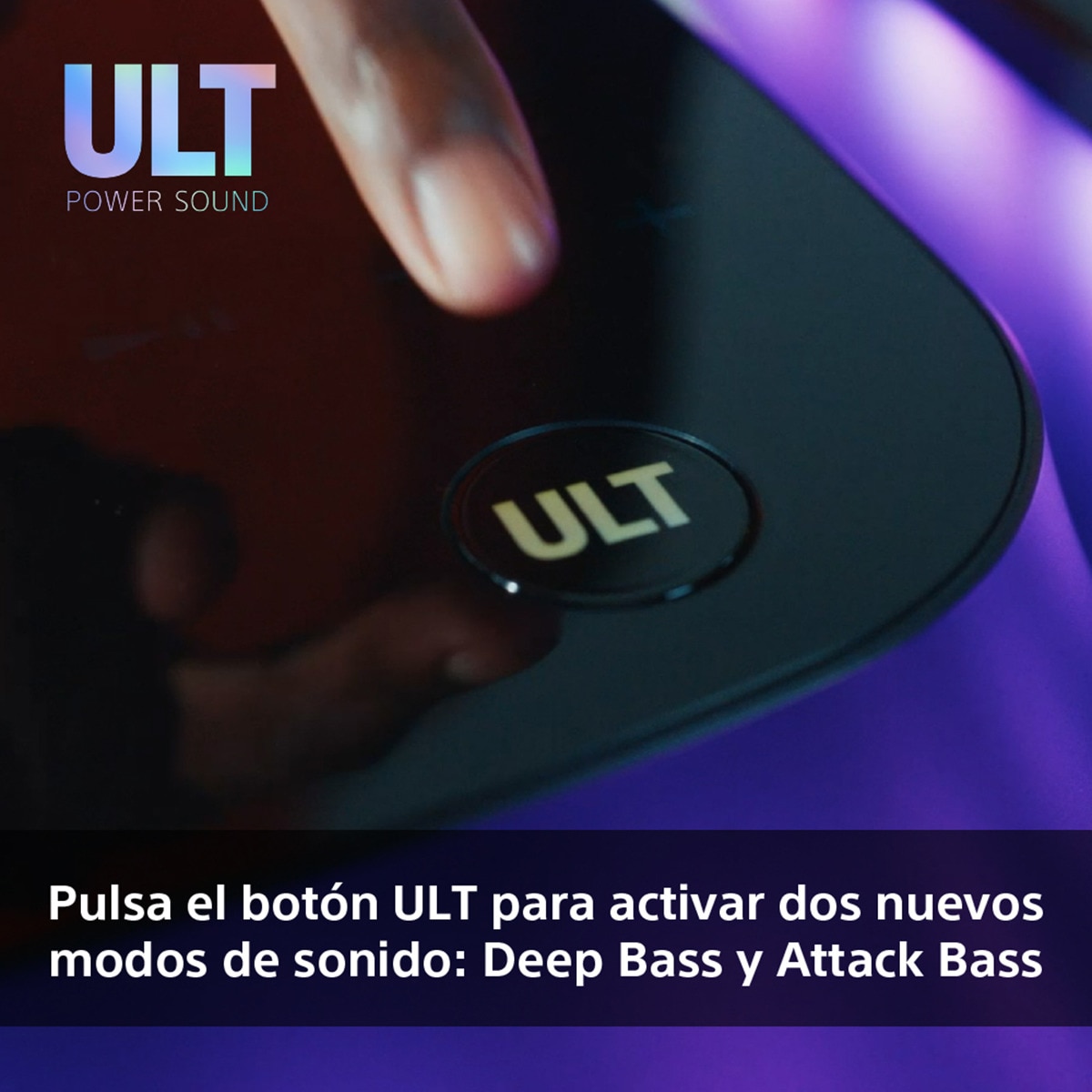 Altavoz para fiestas Sony ULT TOWER 10, ULT POWER SOUND, Deep Bass, X-Balanced, iluminación 360º, con micrófono, portátil con ruedas - negro Negro-4