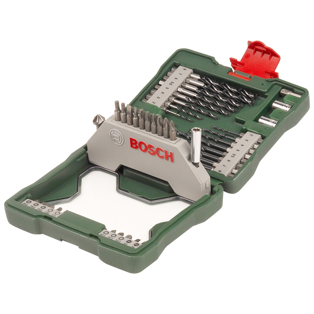 Maletín Brocas Hexagonales X-Line 43 Pzs Verde-2