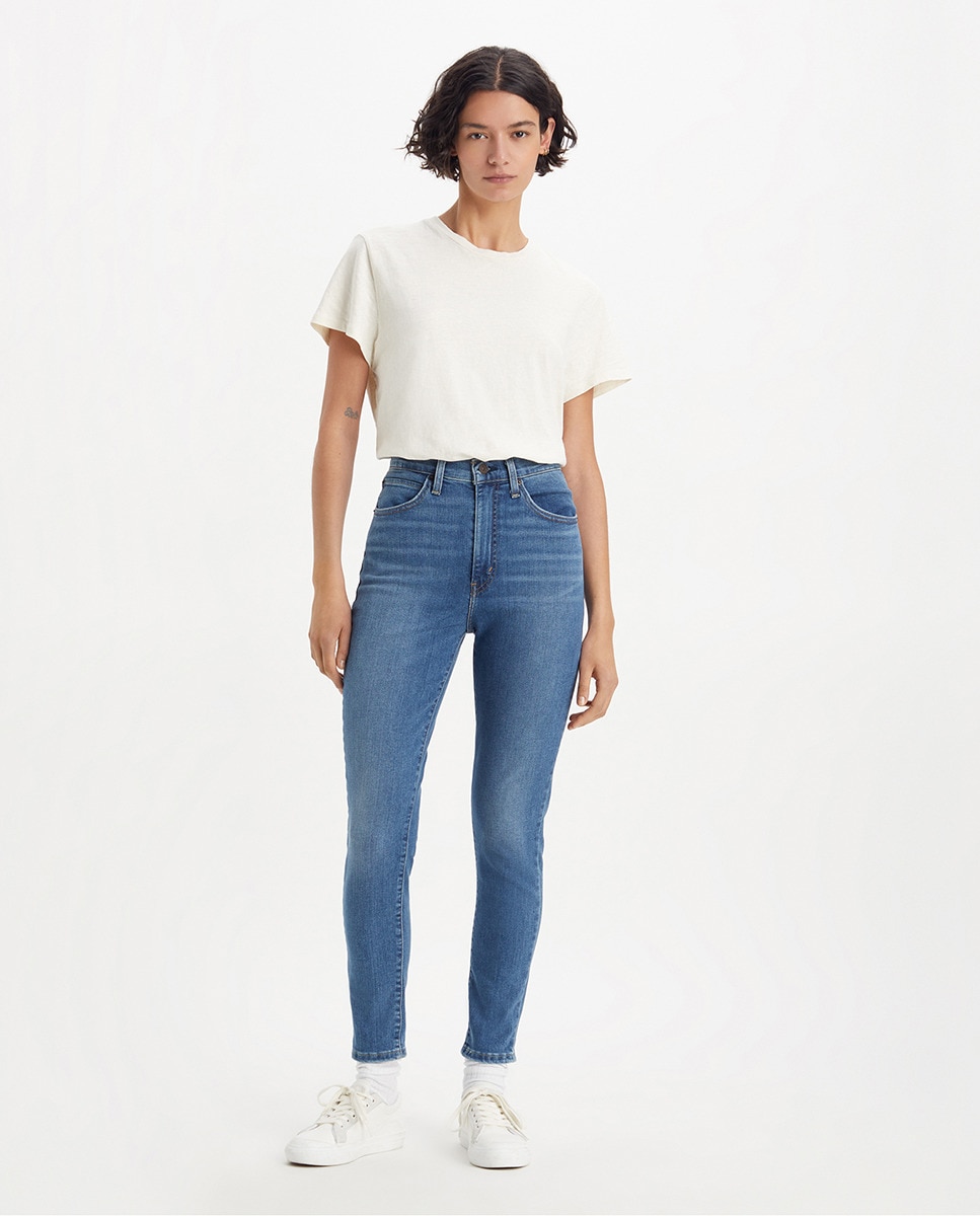 Jeans Retro High Skinny™ Azul-índigo-1