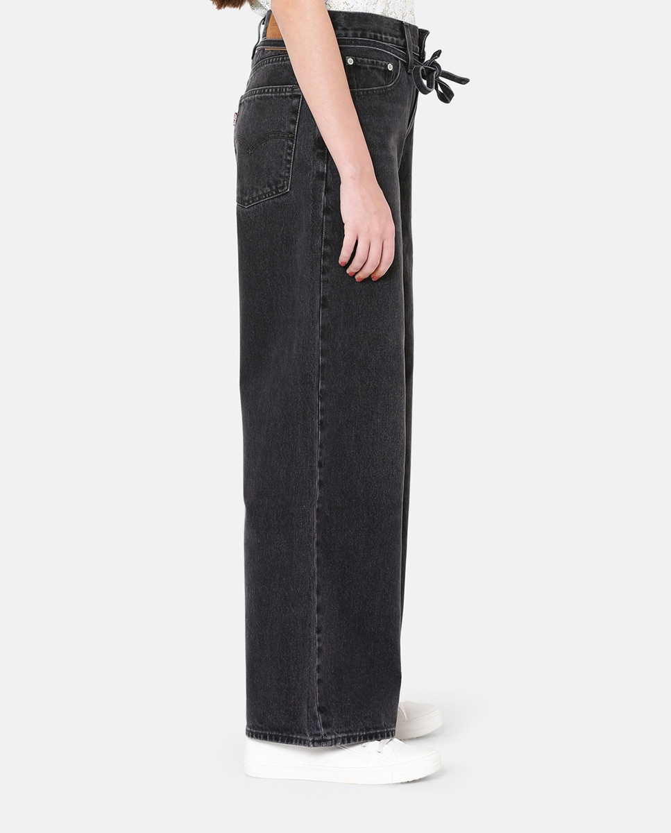 Jeans XL Straight™ Preto-4