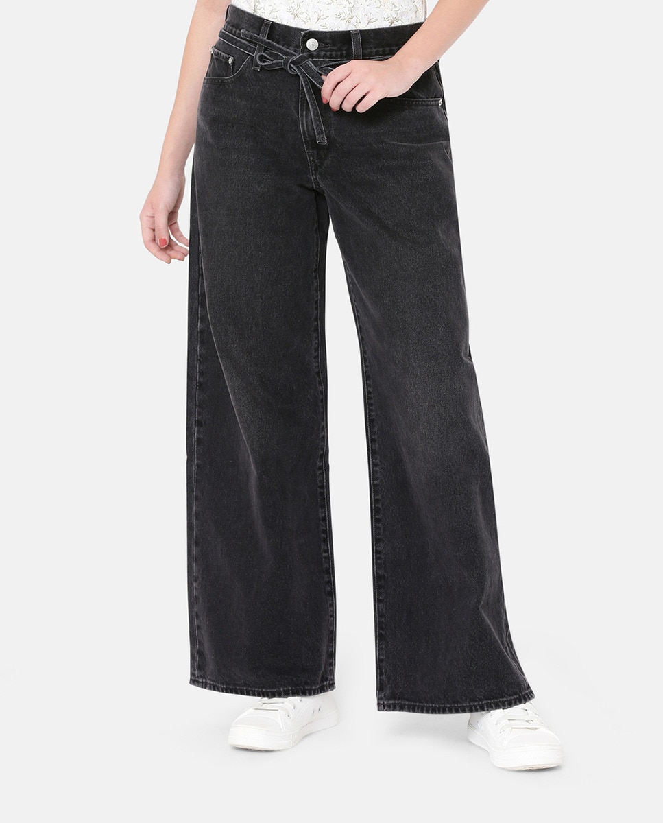 Jeans XL Straight™ Preto-2
