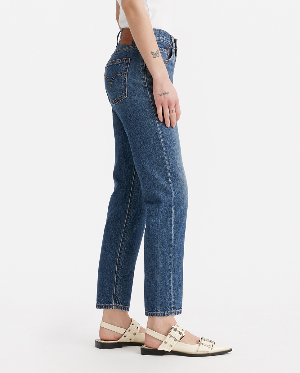 Jeans 501® Crop Azul-índigo-4