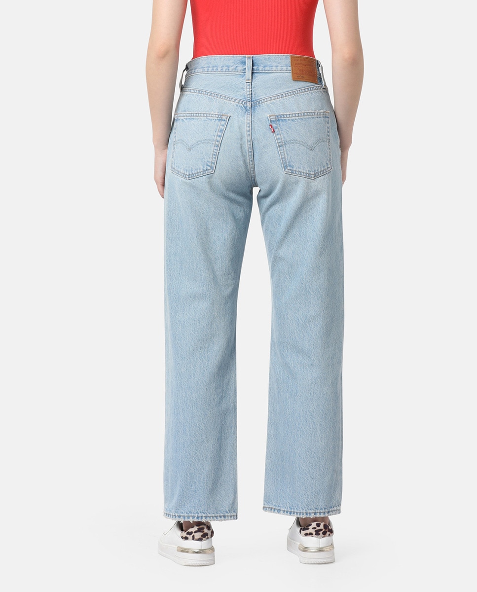 Jeans 501® 90s Ankle Azul-claro-3