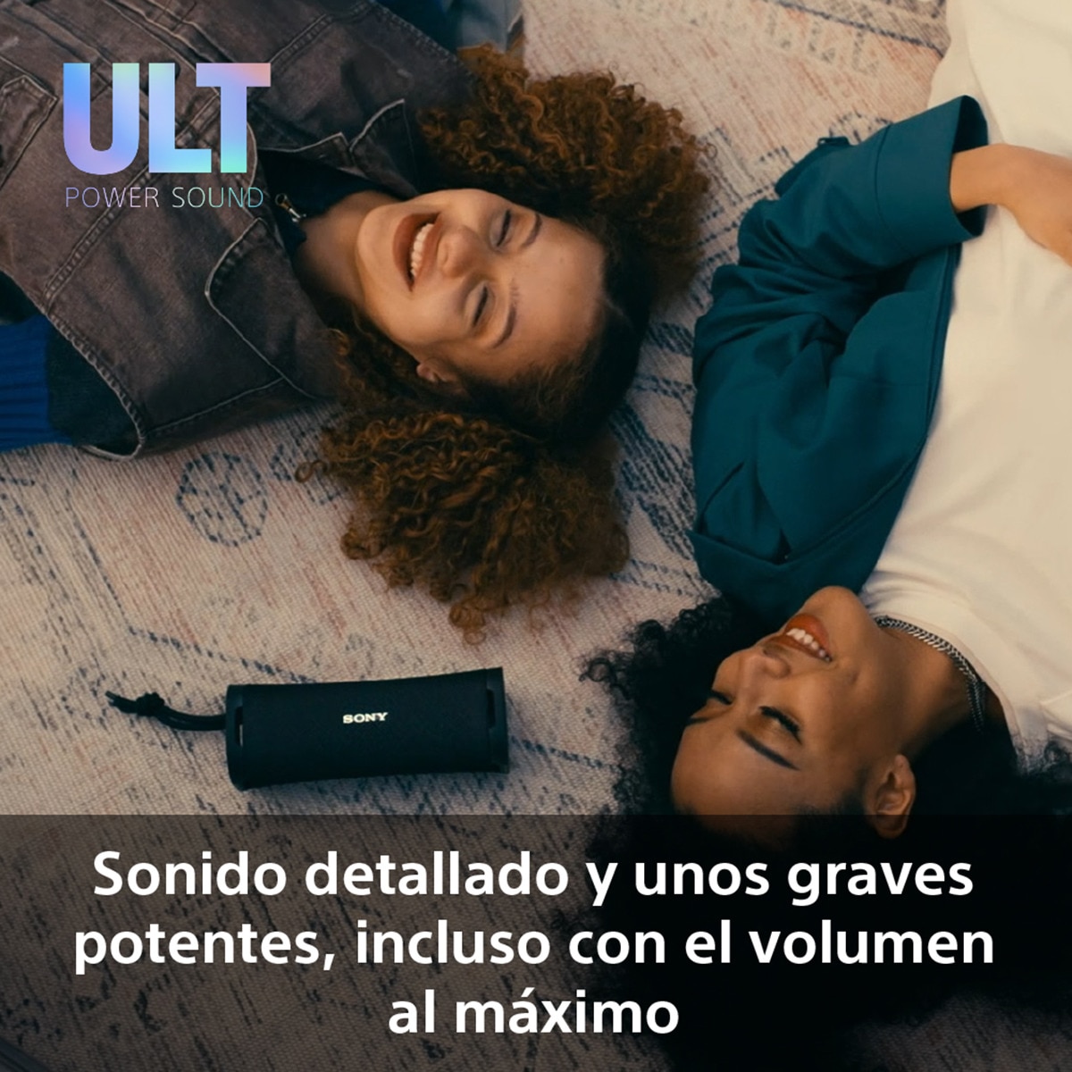 Altavoz portátil Sony ULT FIELD 1 con ULT POWER SOUND, IP67, resistente al agua, al polvo y a los golpes, 12h de batería, llamadas nítidas Negro-3