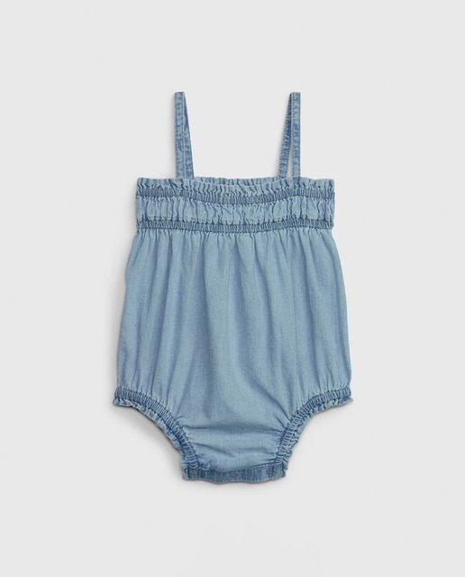 Imagen 0 de Pelele de bebé niña con tirantes