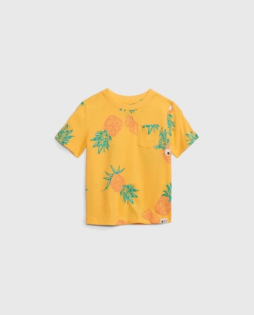 Imagen 0 de Camiseta de niño de manga corta y estampado gráfico