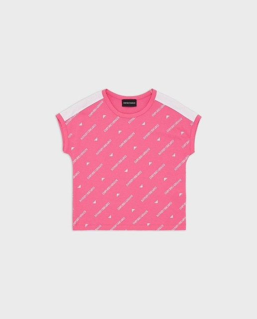 Imagen 0 de Camiseta de niña manga corta con logo