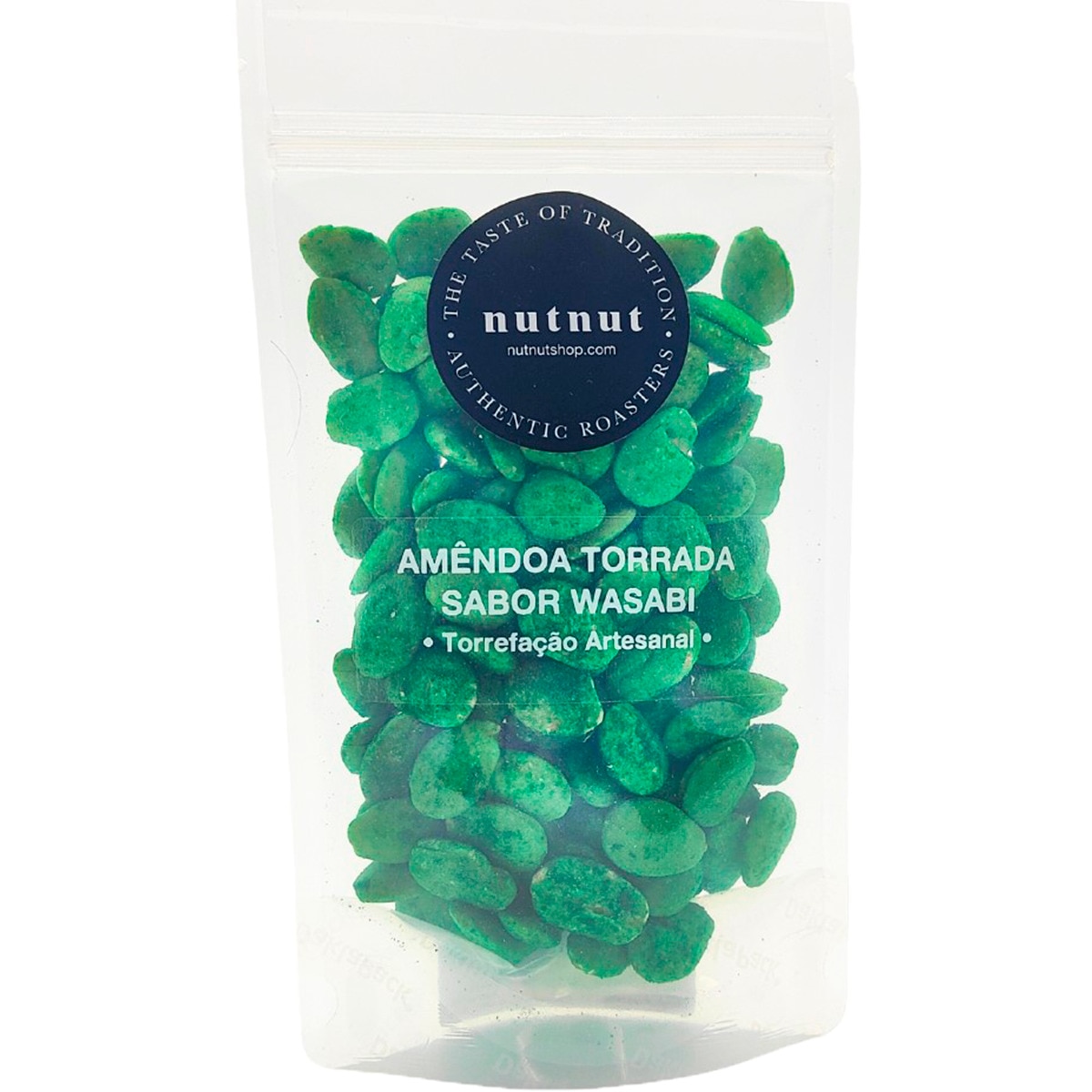 Amêndoas Tostadas Wasabi embalagem 150 g
