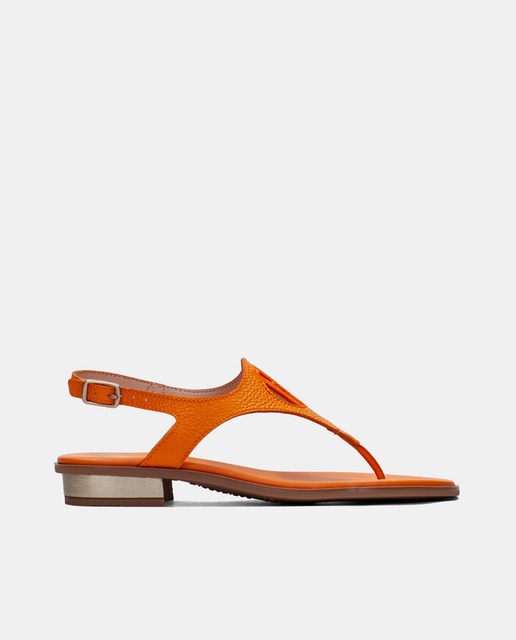 Imagem 0 de Sapatos Tipo Sandálias Rasas com Logótipo Bordado